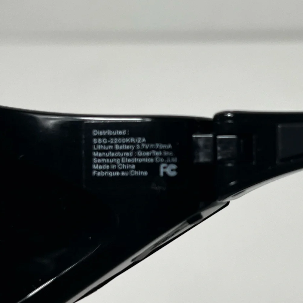 Samsung Active 3D Smart TV Accessory Bluetooth Glasses SG2K34GZ3013486